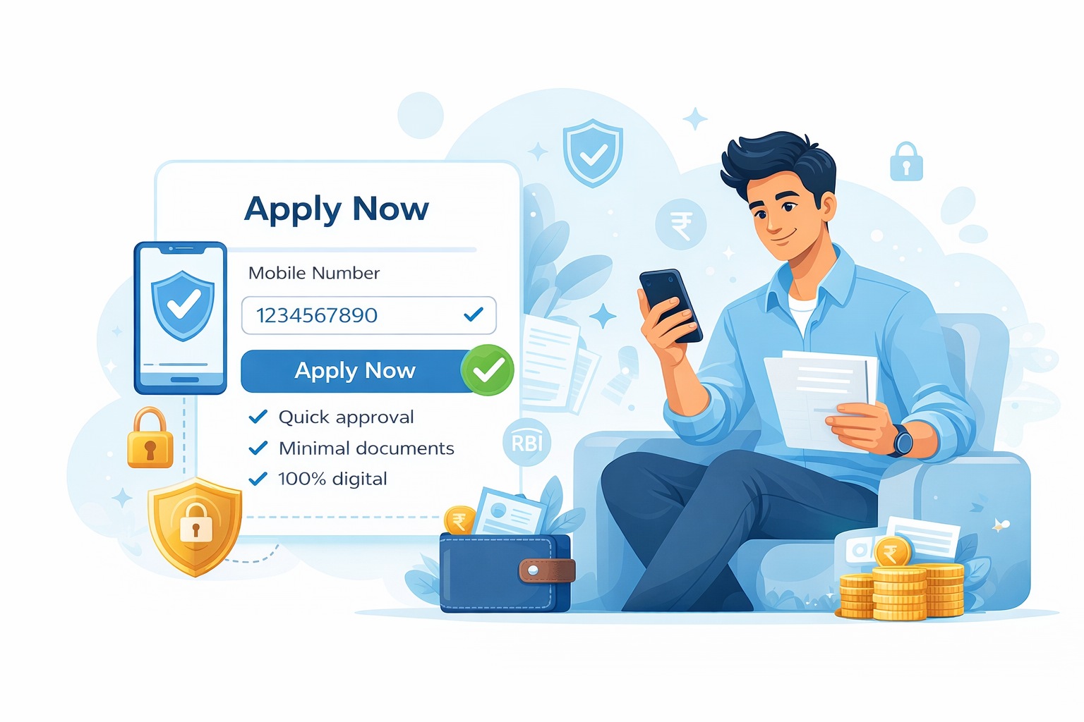 Apply Loan B4Salary
